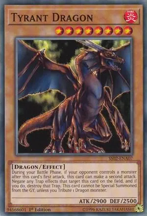 Tyrant Dragon — Speed Duel Starter Decks: Duelists of Tomorrow — Yu-Gi-Oh!