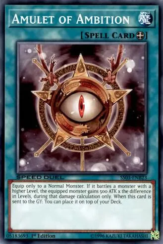 Amulet of Ambition — Starter Deck: Ultimate Predators — Yu-Gi-Oh!