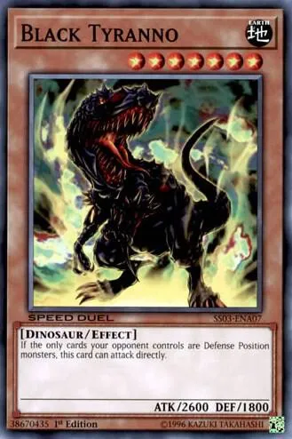 Black Tyranno — Starter Deck: Ultimate Predators — Yu-Gi-Oh!