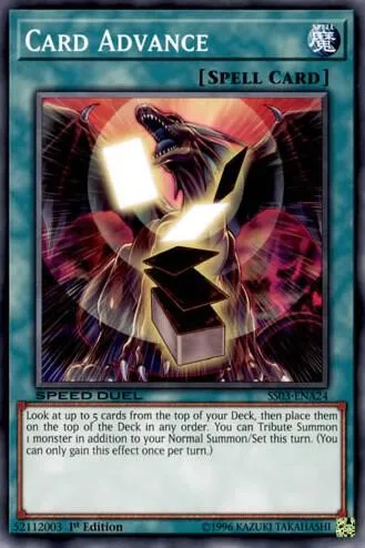 Card Advance — Starter Deck: Ultimate Predators — Yu-Gi-Oh!