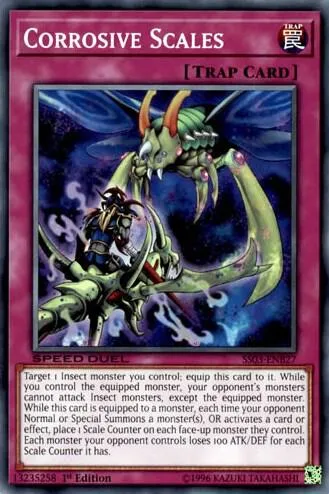 Corrosive Scales — Starter Deck: Ultimate Predators — Yu-Gi-Oh!