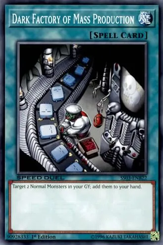 Dark Factory of Mass Production — Starter Deck: Ultimate Predators — Yu-Gi-Oh!