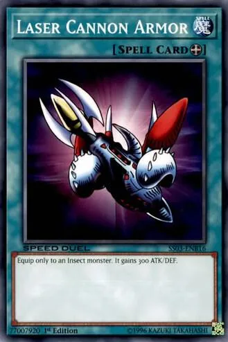 Laser Cannon Armor — Starter Deck: Ultimate Predators — Yu-Gi-Oh!