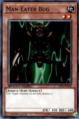 Man-Eater Bug — Starter Deck: Ultimate Predators — Yu-Gi-Oh!