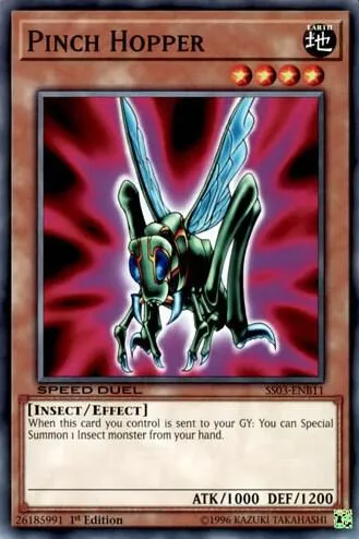 Pinch Hopper — Starter Deck: Ultimate Predators — Yu-Gi-Oh!