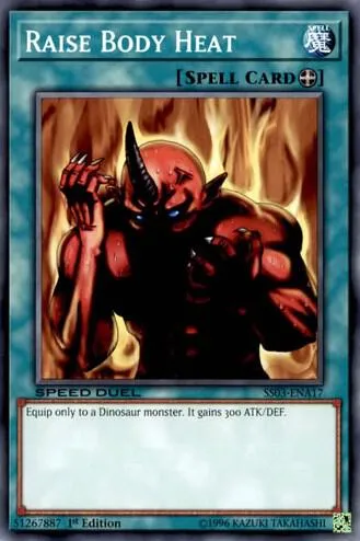 Raise Body Heat — Starter Deck: Ultimate Predators — Yu-Gi-Oh!