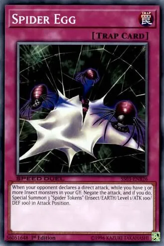 Spider Egg — Starter Deck: Ultimate Predators — Yu-Gi-Oh!