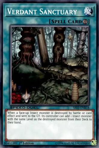 Verdant Sanctuary — Starter Deck: Ultimate Predators — Yu-Gi-Oh!