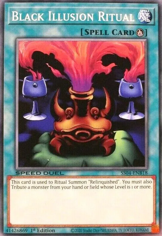 Black Illusion Ritual — Speed Duel Starter Decks: Match of the Millennium — Yu-Gi-Oh!