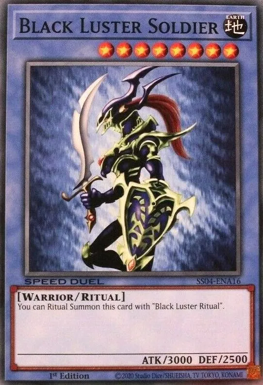 Soldat du Lustre Noir — Speed Duel Starter Decks: Match of the Millennium — Yu-Gi-Oh!
