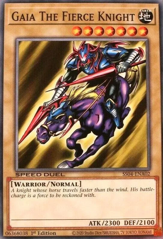 Gaïa le Chevalier Implacable — Speed Duel Starter Decks: Match of the Millennium — Yu-Gi-Oh!