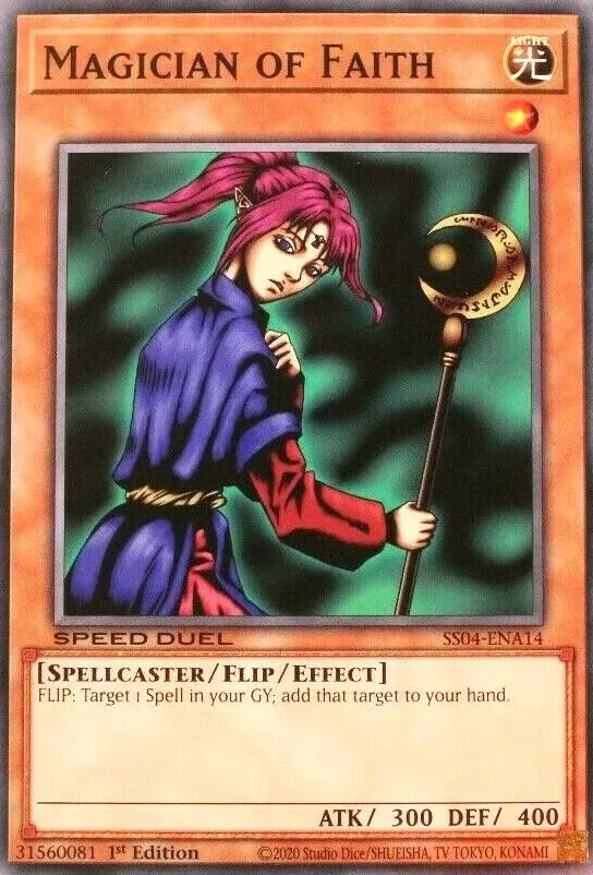 Magicien de la Foi — Speed Duel Starter Decks: Match of the Millennium — Yu-Gi-Oh!