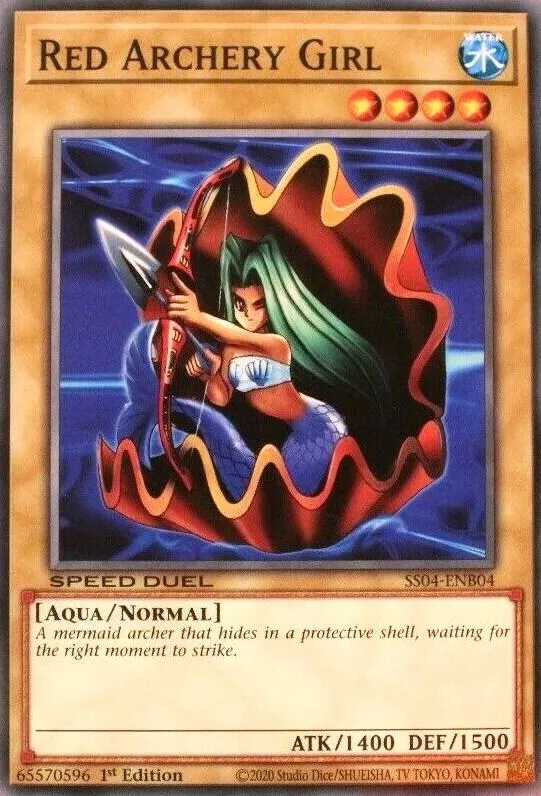 Red Archery Girl — Speed Duel Starter Decks: Match of the Millennium — Yu-Gi-Oh!