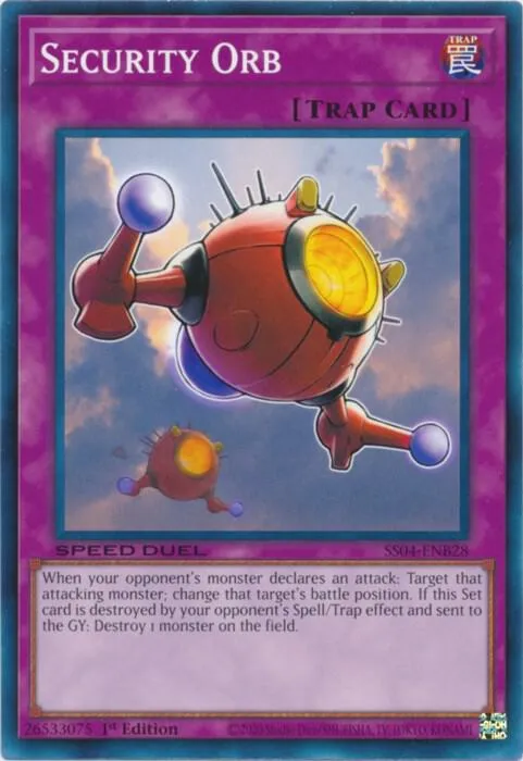 Security Orb — Speed Duel Starter Decks: Match of the Millennium — Yu-Gi-Oh!