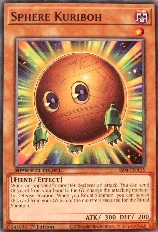 Sphère Kuriboh — Speed Duel Starter Decks: Match of the Millennium — Yu-Gi-Oh!