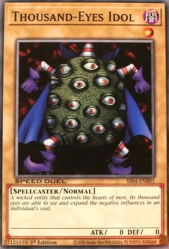 Thousand-Eyes Idol — Speed Duel Starter Decks: Match of the Millennium — Yu-Gi-Oh!