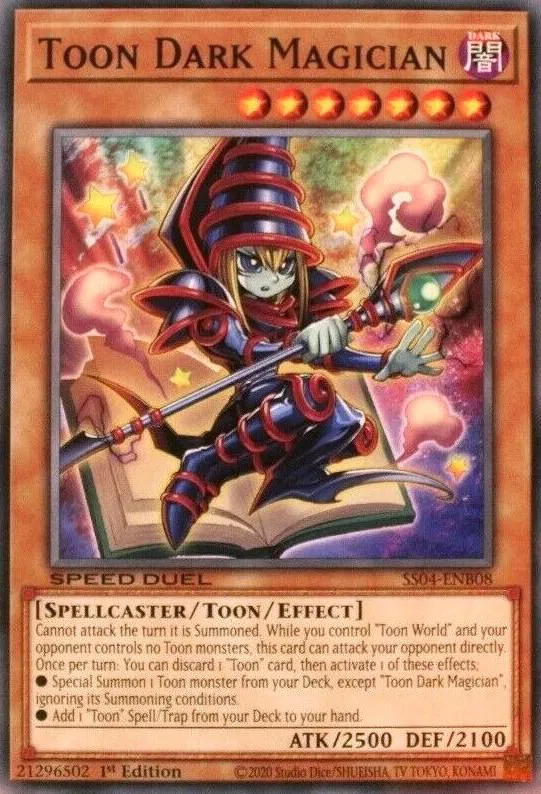 Toon Dark Magician — Speed Duel Starter Decks: Match of the Millennium — Yu-Gi-Oh!