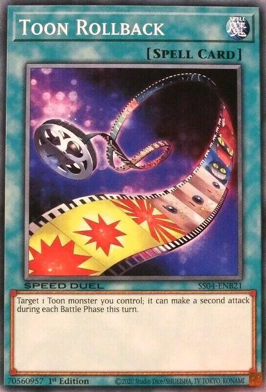 Toon Rollback — Speed Duel Starter Decks: Match of the Millennium — Yu-Gi-Oh!