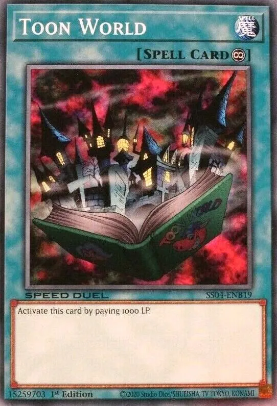 Toon World — Speed Duel Starter Decks: Match of the Millennium — Yu-Gi-Oh!