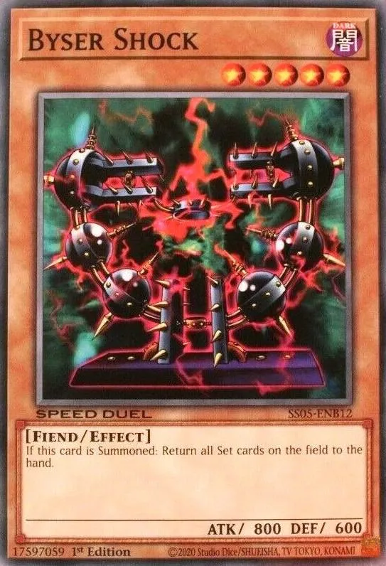 Byser Shock — Speed Duel Starter Decks: Twisted Nightmares — Yu-Gi-Oh!