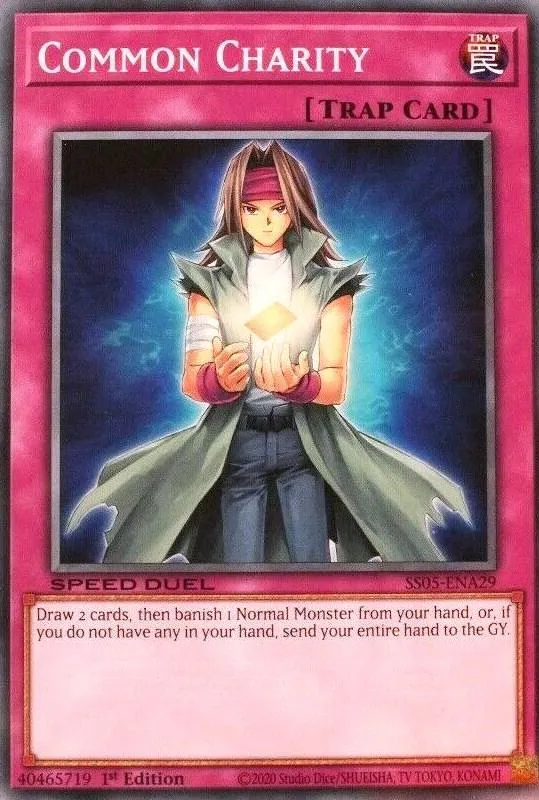 Common Charity — Speed Duel Starter Decks: Twisted Nightmares — Yu-Gi-Oh!