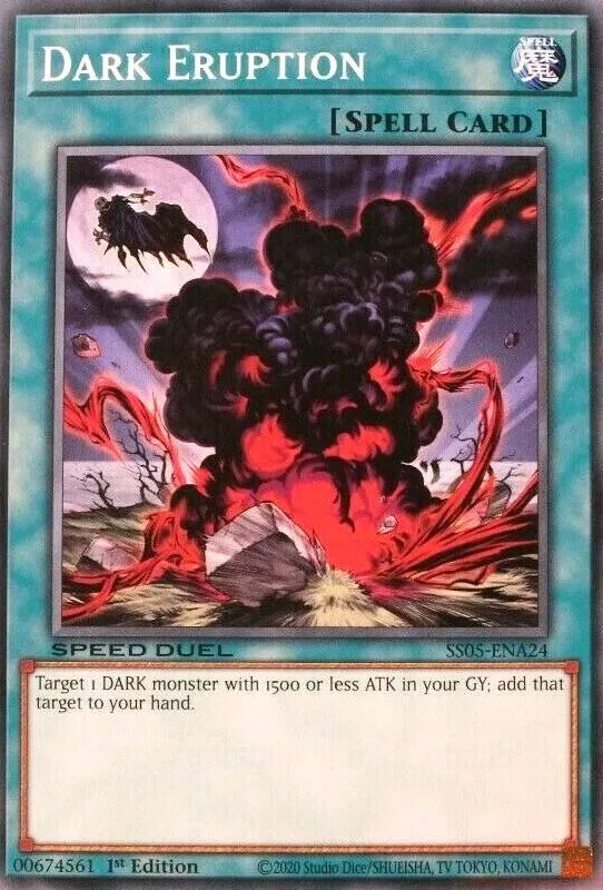 Dark Eruption — Speed Duel Starter Decks: Twisted Nightmares — Yu-Gi-Oh!