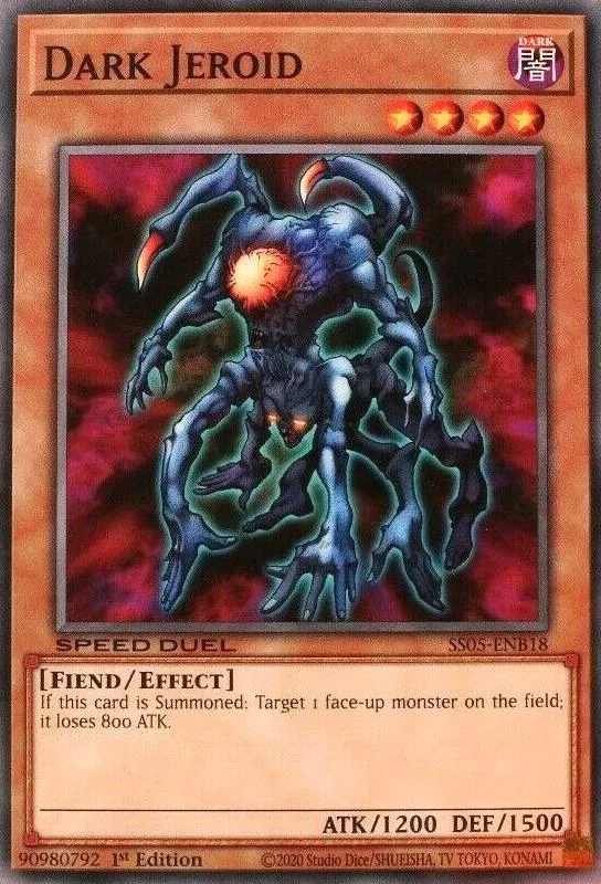 Dark Jeroid — Speed Duel Starter Decks: Twisted Nightmares — Yu-Gi-Oh!