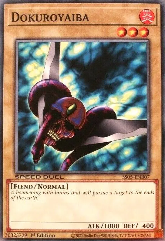 Dokuroyaiba — Speed Duel Starter Decks: Twisted Nightmares — Yu-Gi-Oh!