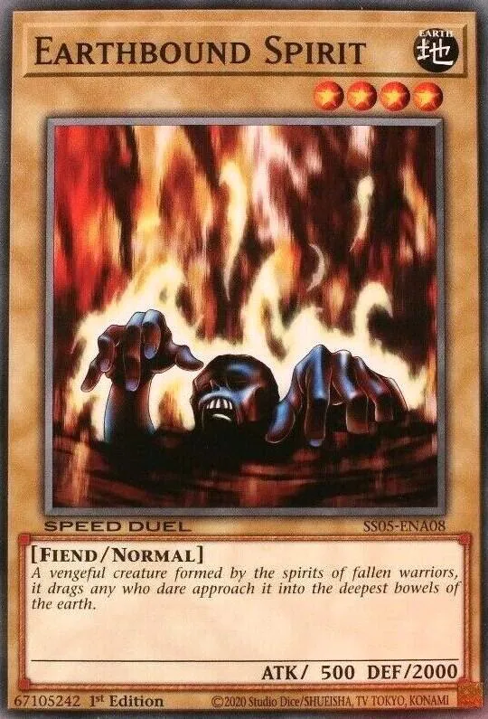 Earthbound Spirit — Speed Duel Starter Decks: Twisted Nightmares — Yu-Gi-Oh!