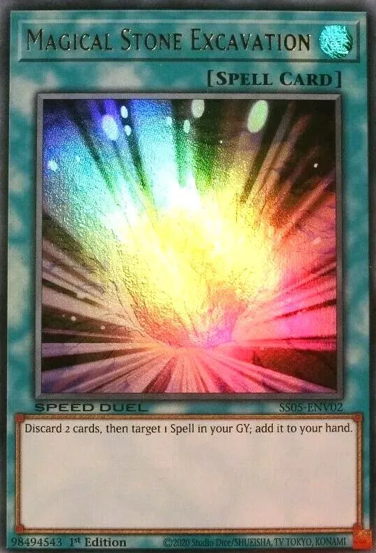 Magical Stone Excavation — Speed Duel Starter Decks: Twisted Nightmares — Yu-Gi-Oh!