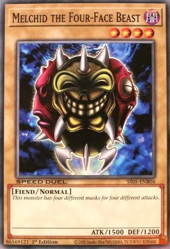 Melchid the Four-Face Beast — Speed Duel Starter Decks: Twisted Nightmares — Yu-Gi-Oh!
