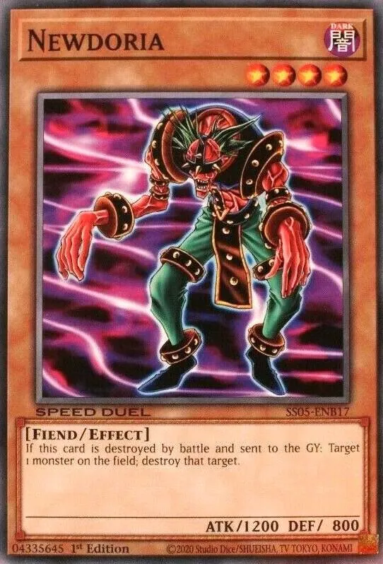 Newdoria — Speed Duel Starter Decks: Twisted Nightmares — Yu-Gi-Oh!
