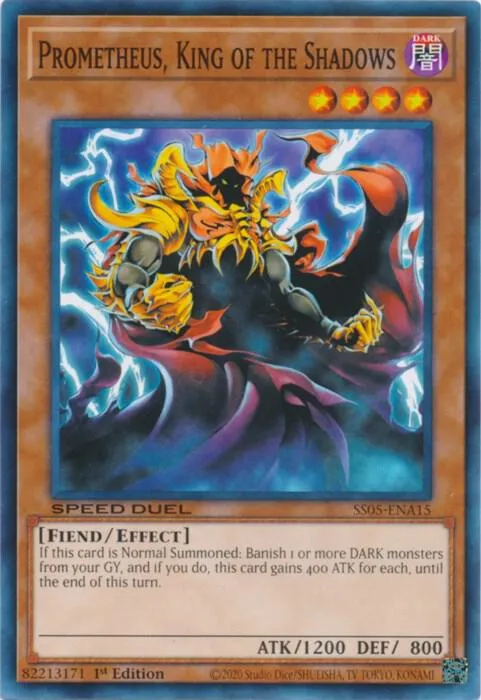 Prometheus, King of the Shadows — Speed Duel Starter Decks: Twisted Nightmares — Yu-Gi-Oh!