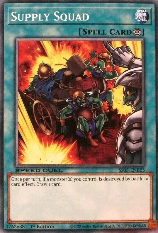 Supply Squad — Speed Duel Starter Decks: Twisted Nightmares — Yu-Gi-Oh!
