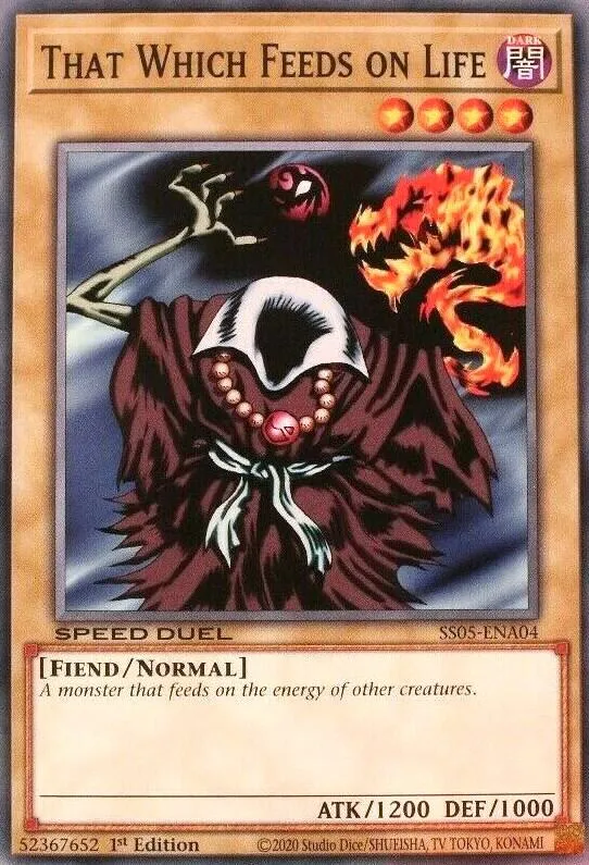 That Which Feeds on Life — Speed Duel Starter Decks: Twisted Nightmares — Yu-Gi-Oh!