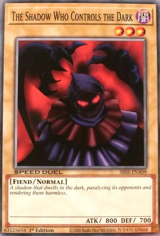The Shadow Who Controls the Dark — Speed Duel Starter Decks: Twisted Nightmares — Yu-Gi-Oh!