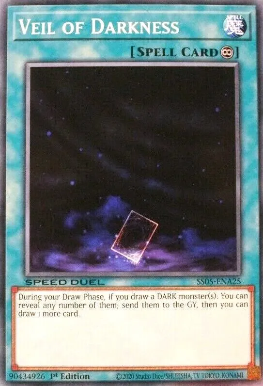 Veil of Darkness — Speed Duel Starter Decks: Twisted Nightmares — Yu-Gi-Oh!