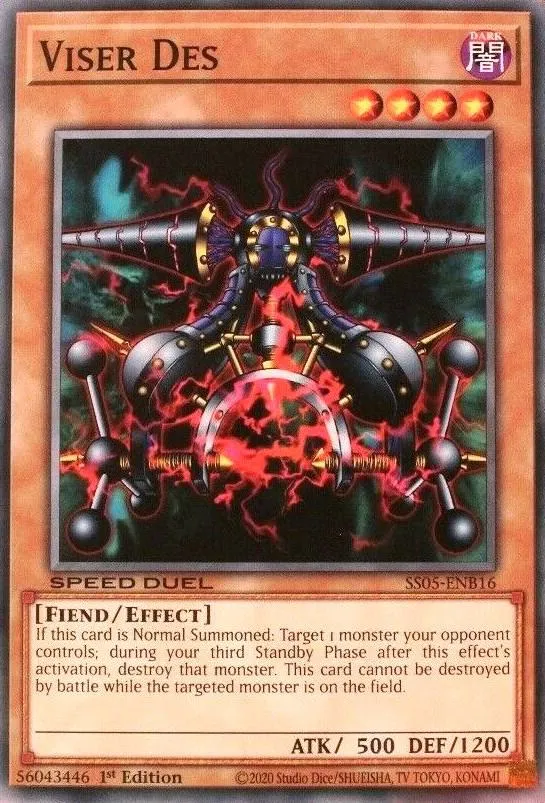 Viser Des — Speed Duel Starter Decks: Twisted Nightmares — Yu-Gi-Oh!