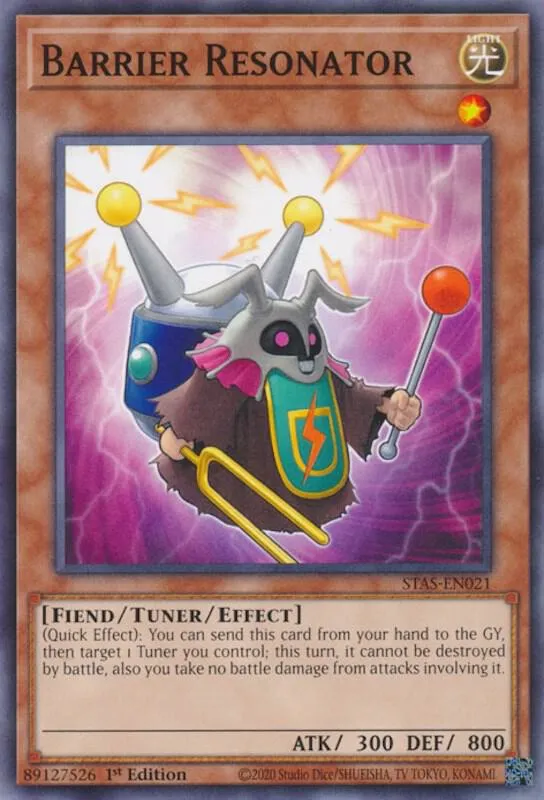 Barrier Resonator — 2-Player Starter Set (STAS) — Yu-Gi-Oh!