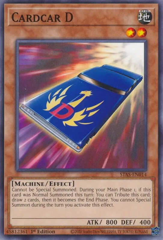 Cardcar D — 2-Player Starter Set (STAS) — Yu-Gi-Oh!
