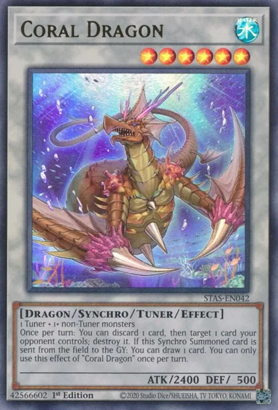Dragon Corail — 2-Player Starter Set (STAS) — Yu-Gi-Oh!