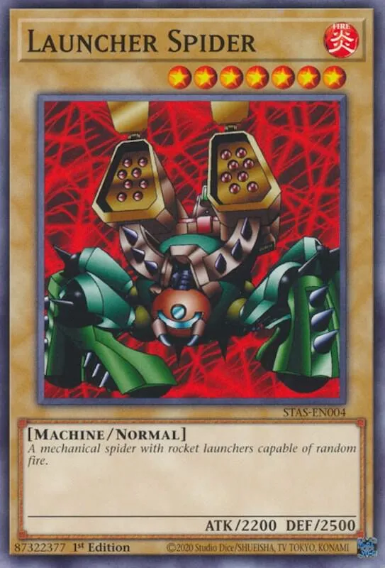 Launcher Spider — 2-Player Starter Set (STAS) — Yu-Gi-Oh!