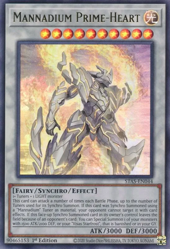 Prime-Heart Mannadium — 2-Player Starter Set (STAS) — Yu-Gi-Oh!