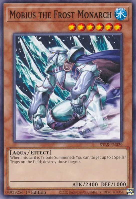 Mobius le Monarque de Glace — 2-Player Starter Set (STAS) — Yu-Gi-Oh!