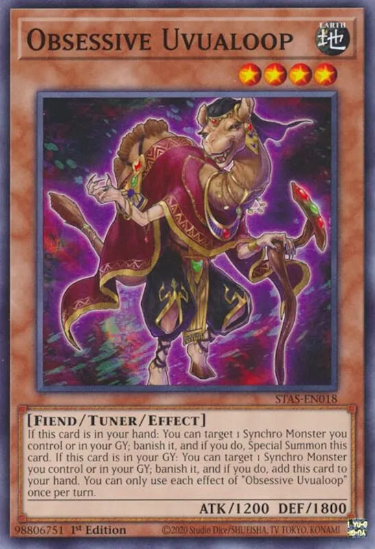 Uvuaboucle Obsédé — 2-Player Starter Set (STAS) — Yu-Gi-Oh!