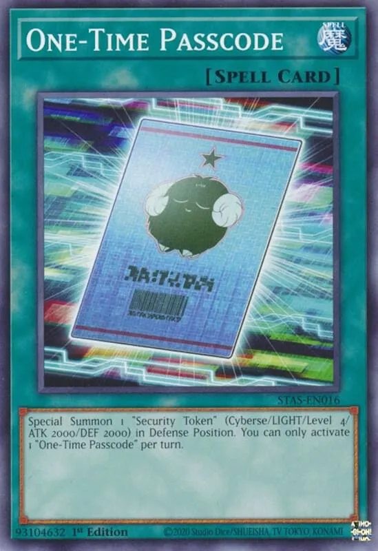 Code à Usage Unique — 2-Player Starter Set (STAS) — Yu-Gi-Oh!
