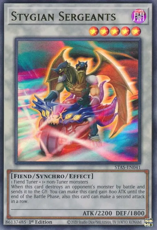 Sergent Stygien — 2-Player Starter Set (STAS) — Yu-Gi-Oh!