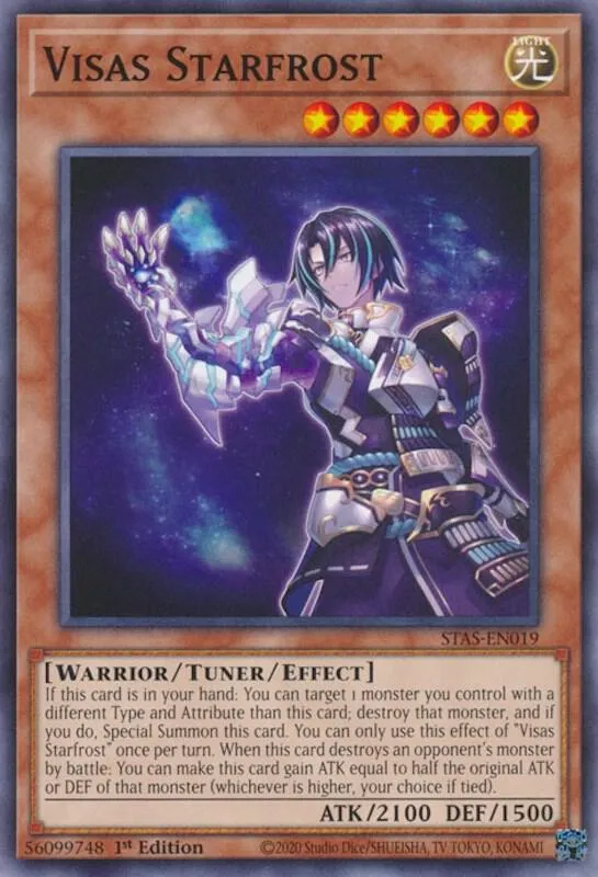 Visas Starfrost — 2-Player Starter Set (STAS) — Yu-Gi-Oh!