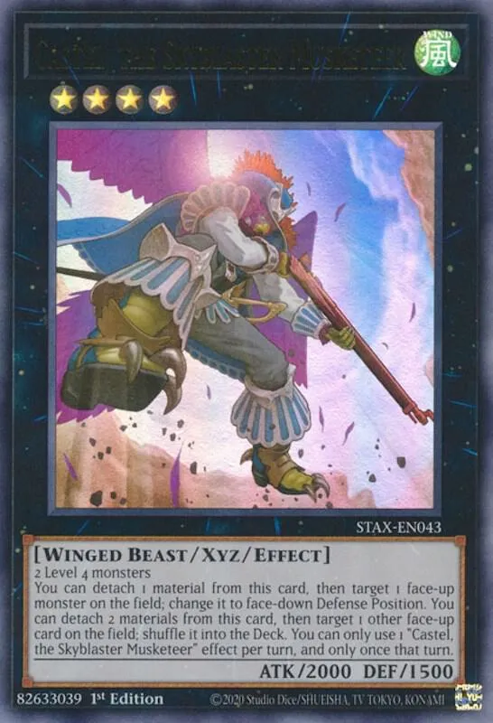 Castel, le Mousquetaire Chasse-Ciel — 2-Player Starter Set (STAX) — Yu-Gi-Oh!