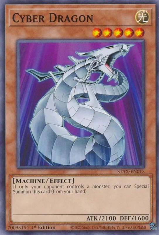 Cyber Dragon — 2-Player Starter Set (STAX) — Yu-Gi-Oh!